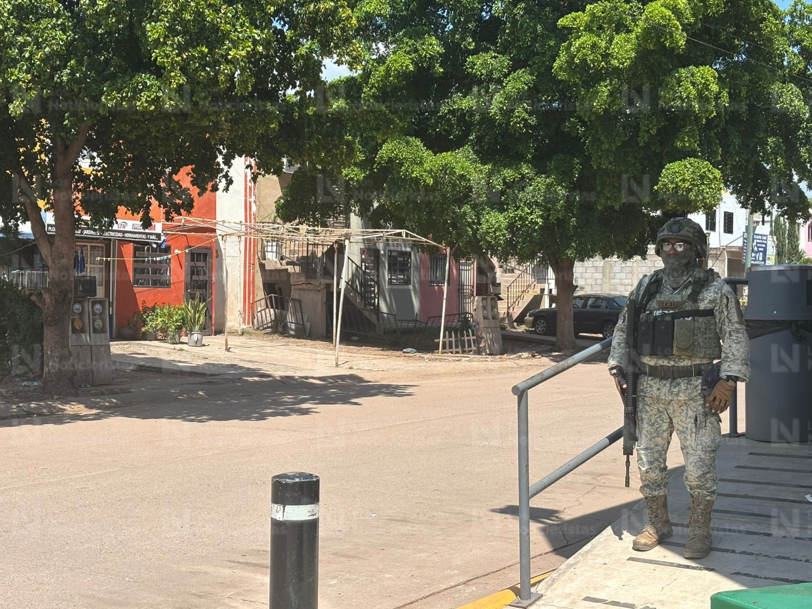Domicilio donde hallaron a una mujer sin vida en Culiacán