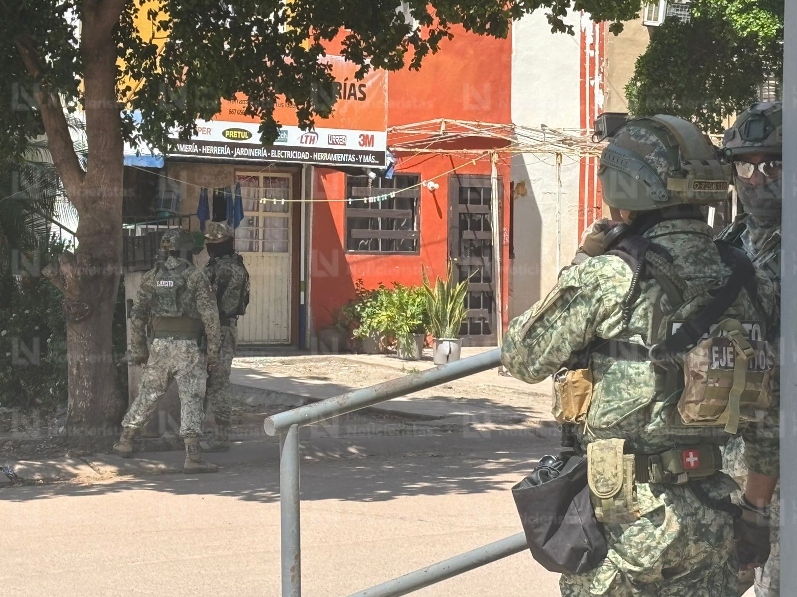 Domicilio donde hallaron a una mujer sin vida en Culiacán