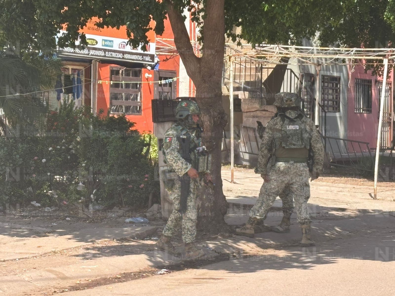 Domicilio donde hallaron a una mujer sin vida en Culiacán