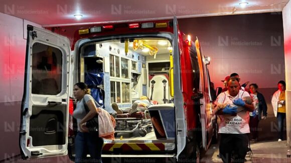 Mujer y su sobrino de 5 meses resultan lesionados en accidente de cuatrimoto en El Colorado, Ahome
