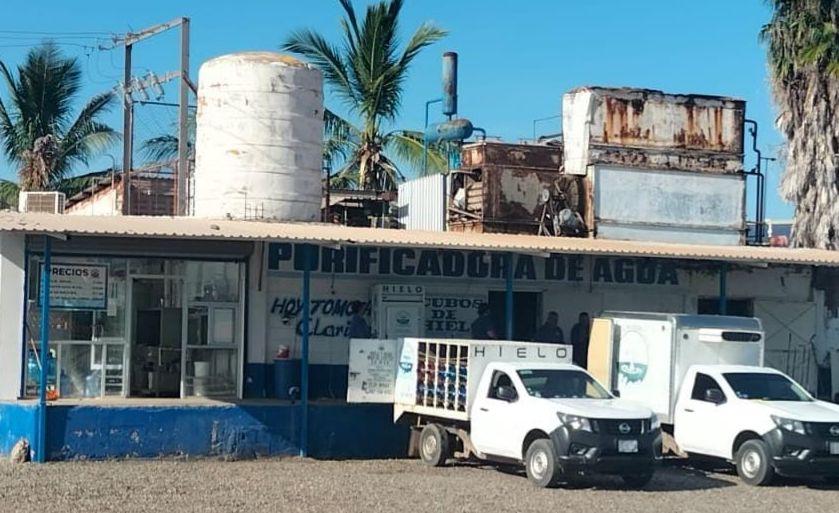 negocio venta hielo Guasave robo