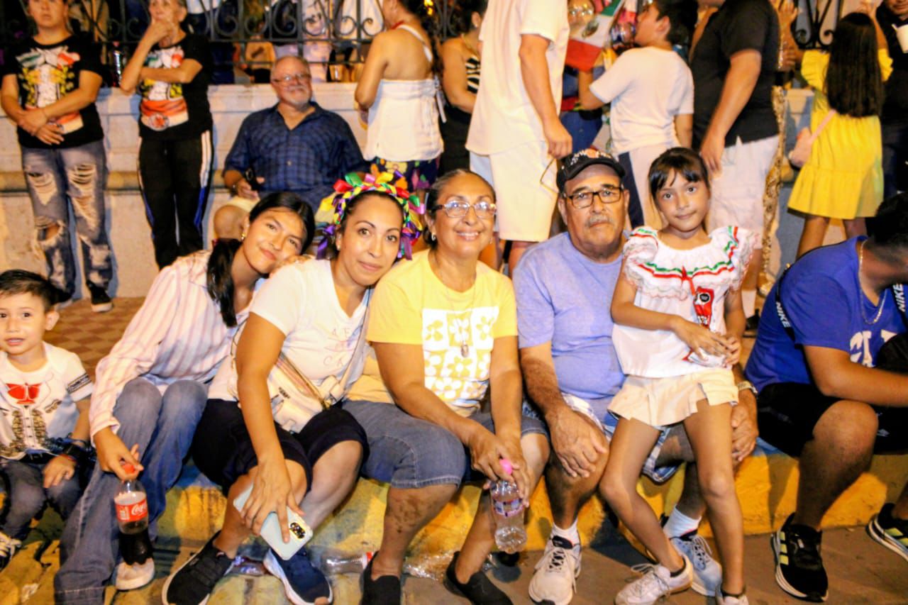 Noche del Grito de Independencia en Mazatlán