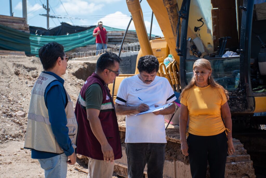 Construcción de la planta potabilizadora Las Cucas