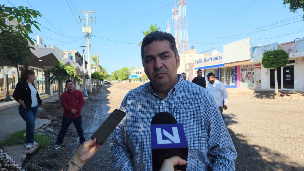 Rael Rivera Castro, director general de Obras y Servicios Públicos de Guasave.