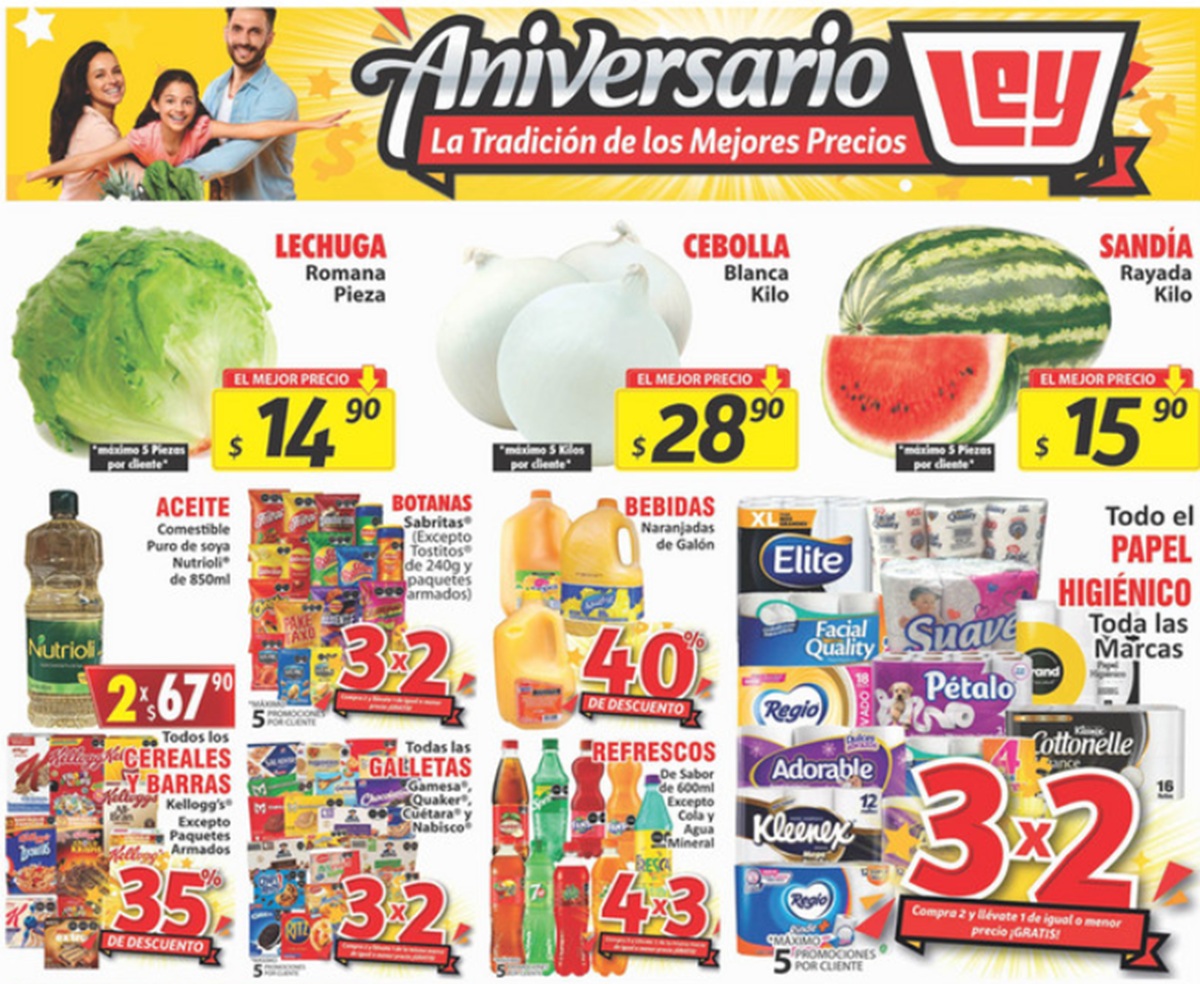 Ofertas en Casa Ley del 11 y 12 de septiembre