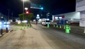 Operativo Alcoholímetro en Mazatlán