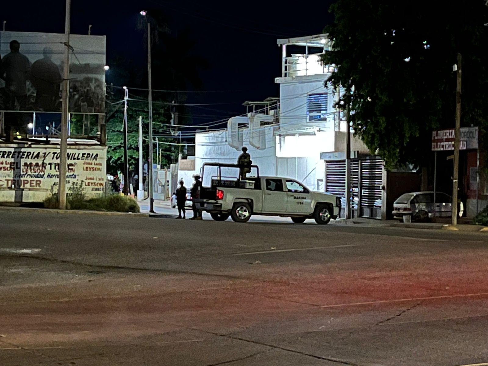 operativo de elementos federales esta madrugada en guasave