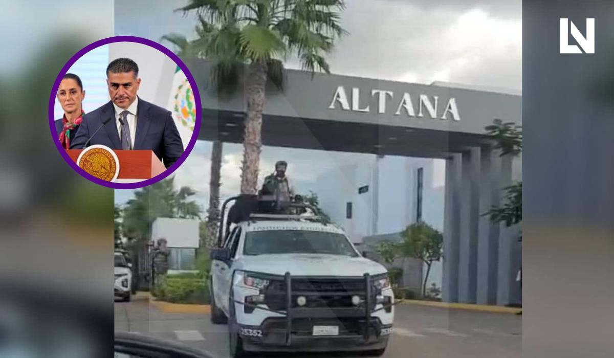 Operativo en Altana Residencial / Omar García Harfuch