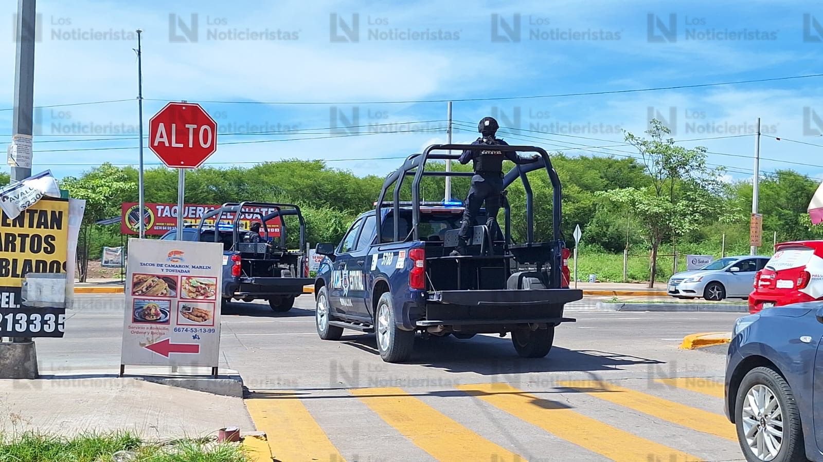 Elementos de seguridad despliegan operativo en el Hospital General de Culiacán