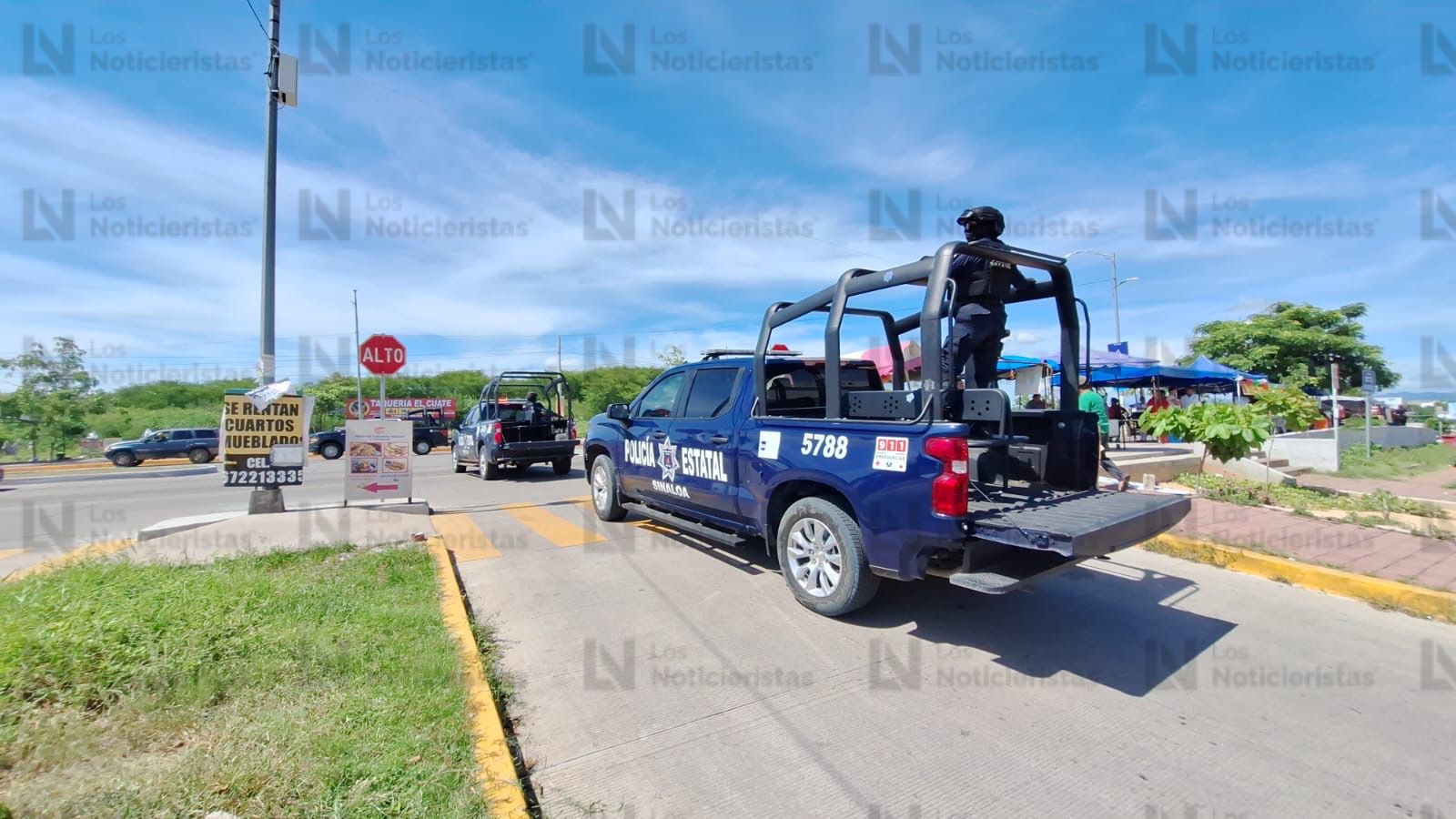Elementos de seguridad despliegan operativo en el Hospital General de Culiacán