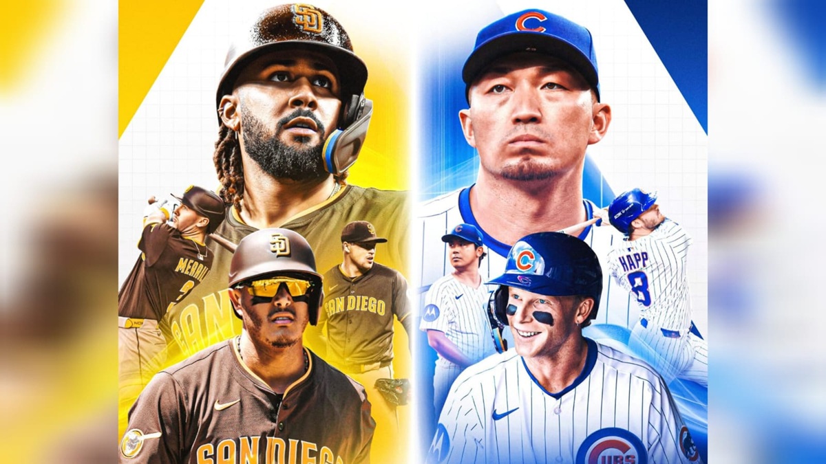 Padres de San Diego se enfrentará a Cachorros de Chicago.