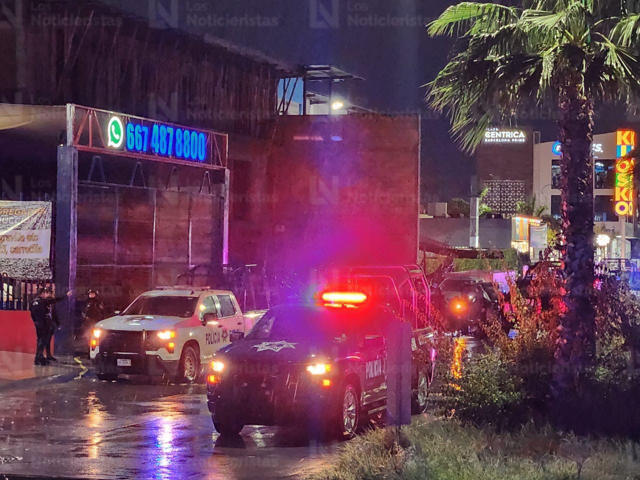 Agresión a balazos contra policías estatales al norte de Culiacán