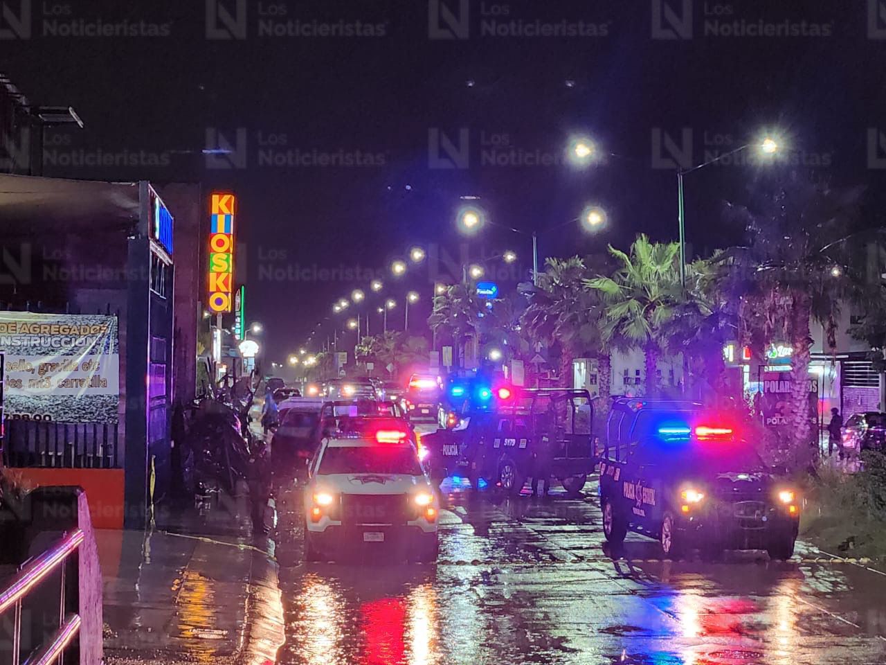 Agresión a balazos contra policías estatales al norte de Culiacán