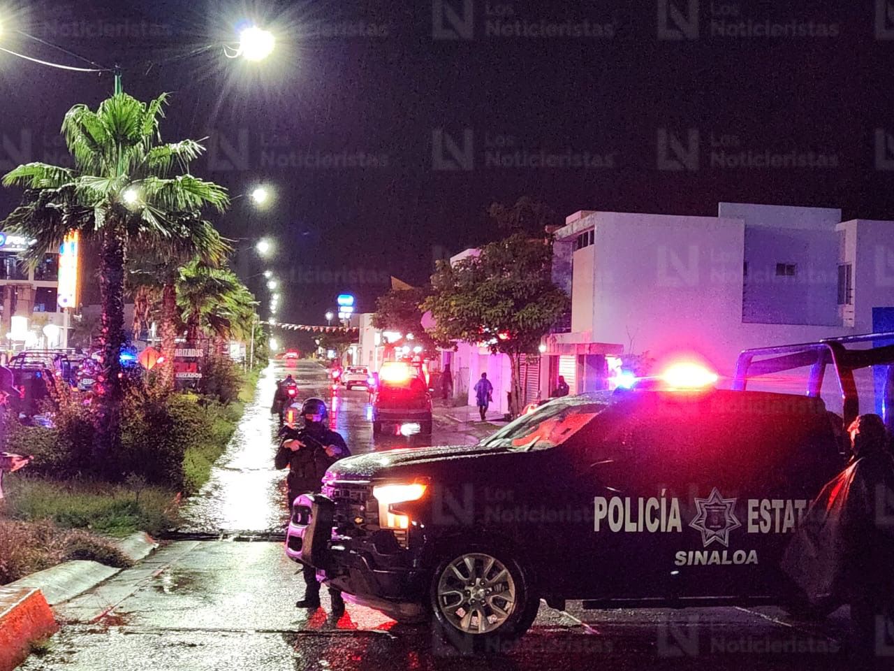 Agresión a balazos contra policías estatales al norte de Culiacán