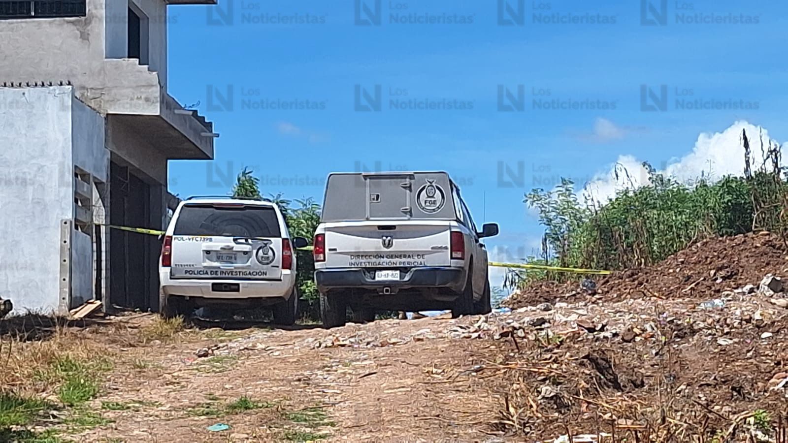 personal del ejercito resguardo la zona del crimen en lomas de imala