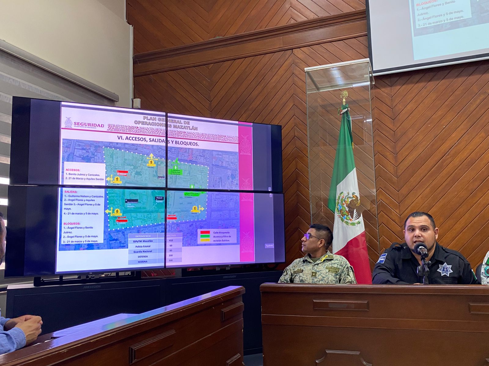 Plan Operativo de Fiestas Patrias 2025 en Mazatlán