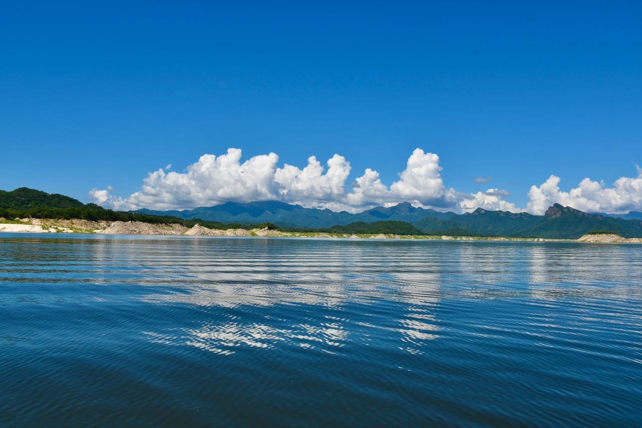 Presa Huites, en Choix, Sinaloa