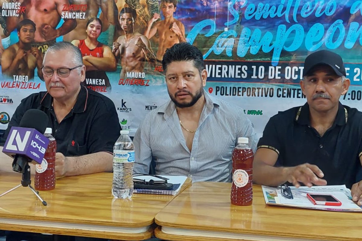 Rueda de prensa del evento “Semillero de Campeones"