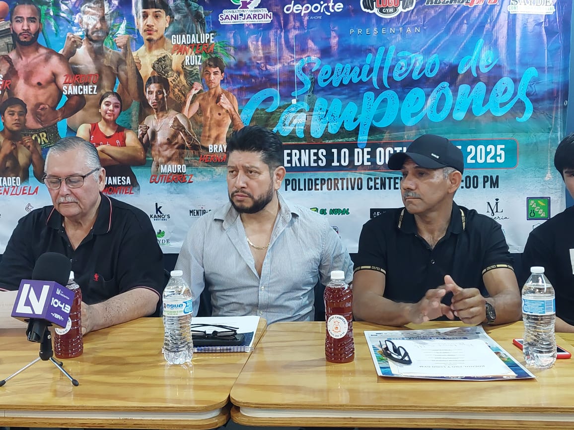 Rueda de prensa del evento “Semillero de Campeones"