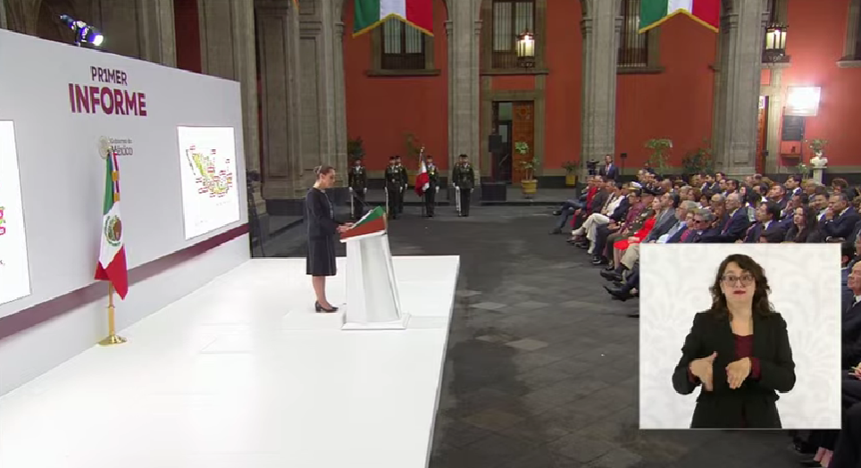 primer informe de gobierno de Claudia Sheinbaum