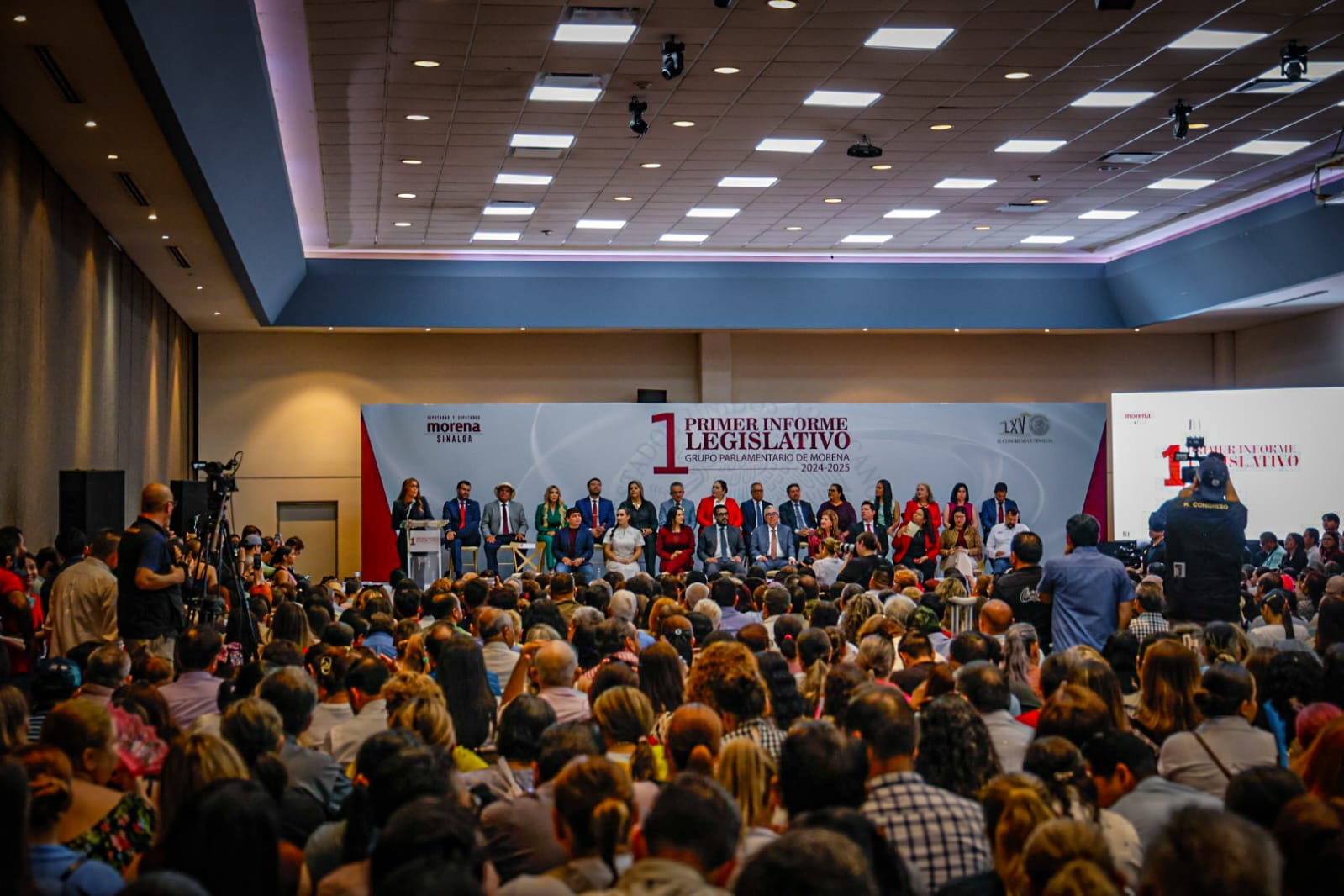 primer informe legislativo grupo parlamentario de morena lugar