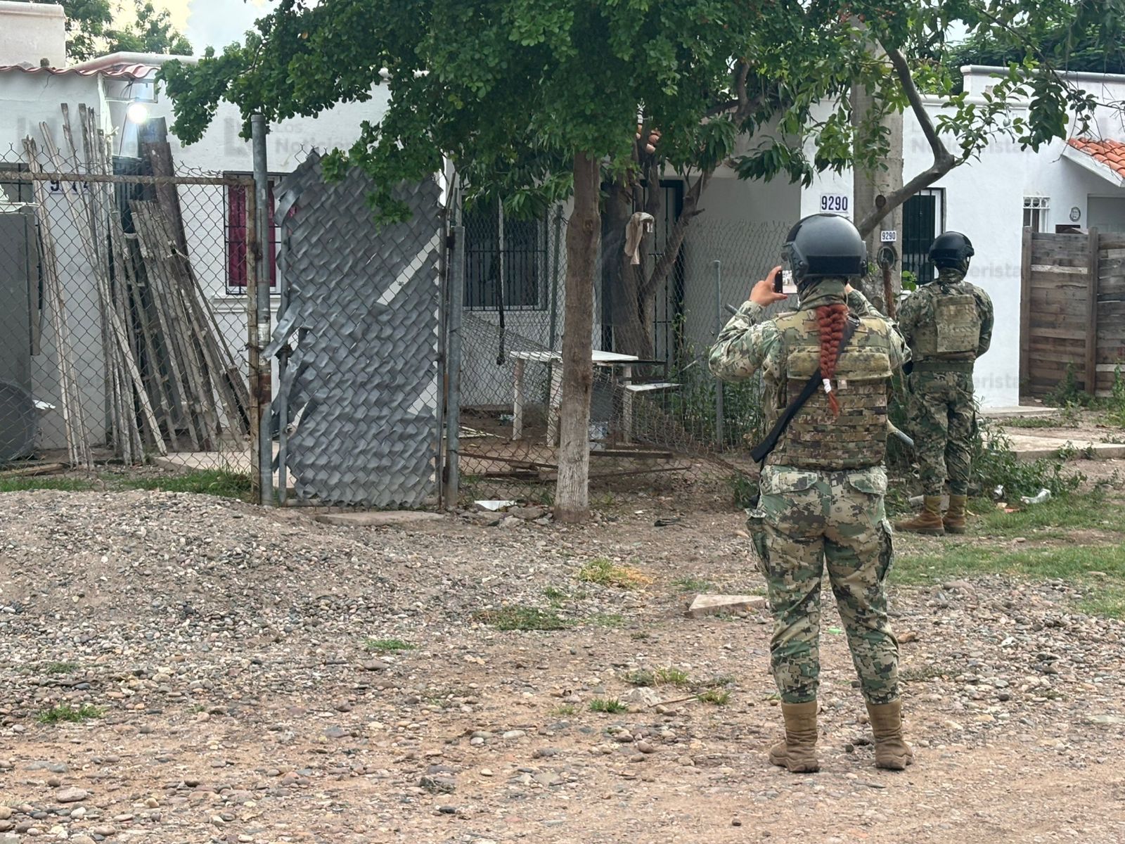 Marina acude a sitio donde tres personas fueron privadas de la libertad en Culiacán, Sinaloa