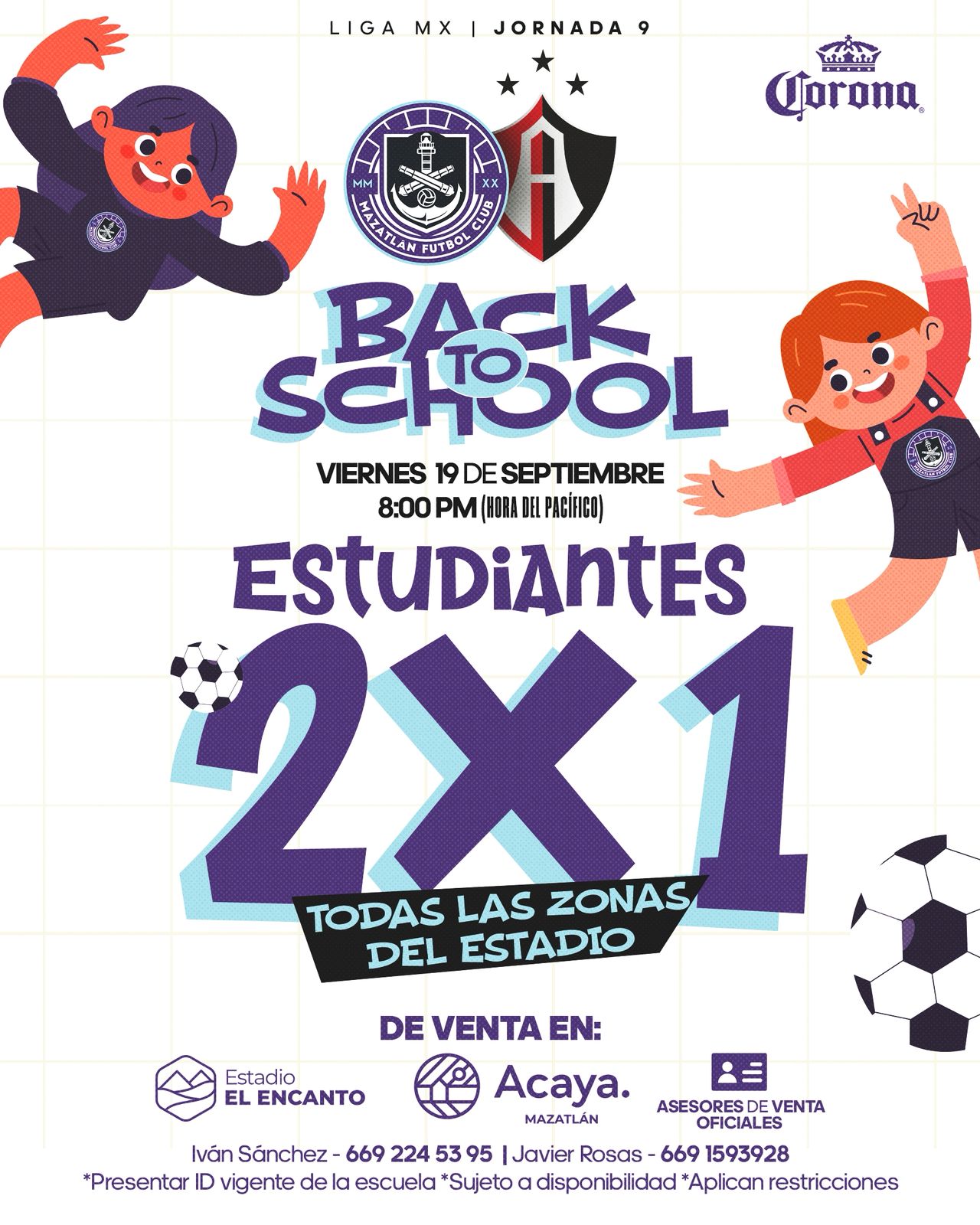 promocion 2x1 mazatlan fc estudiantes