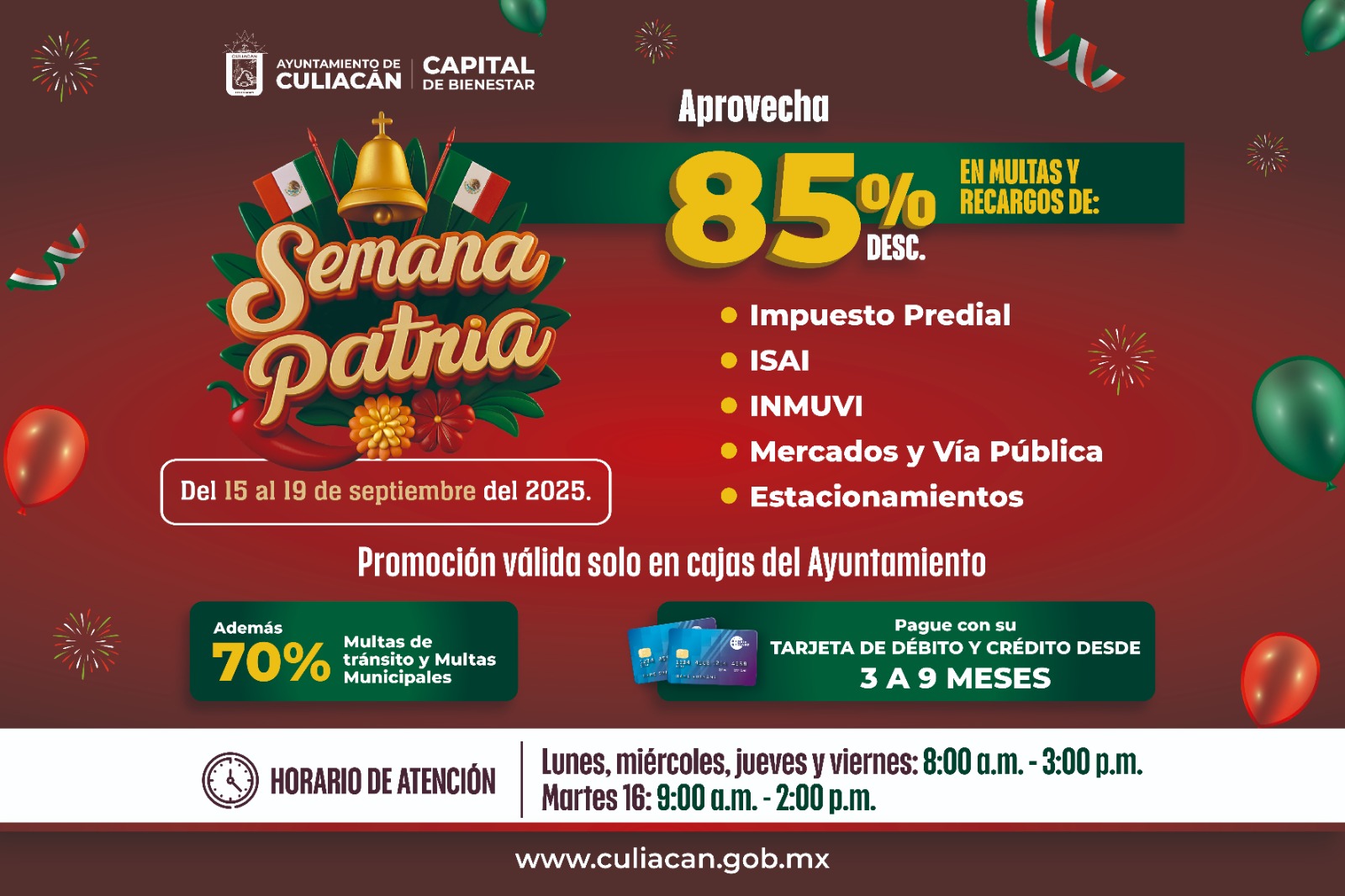 promocion en ayuntamiento de culiacan
