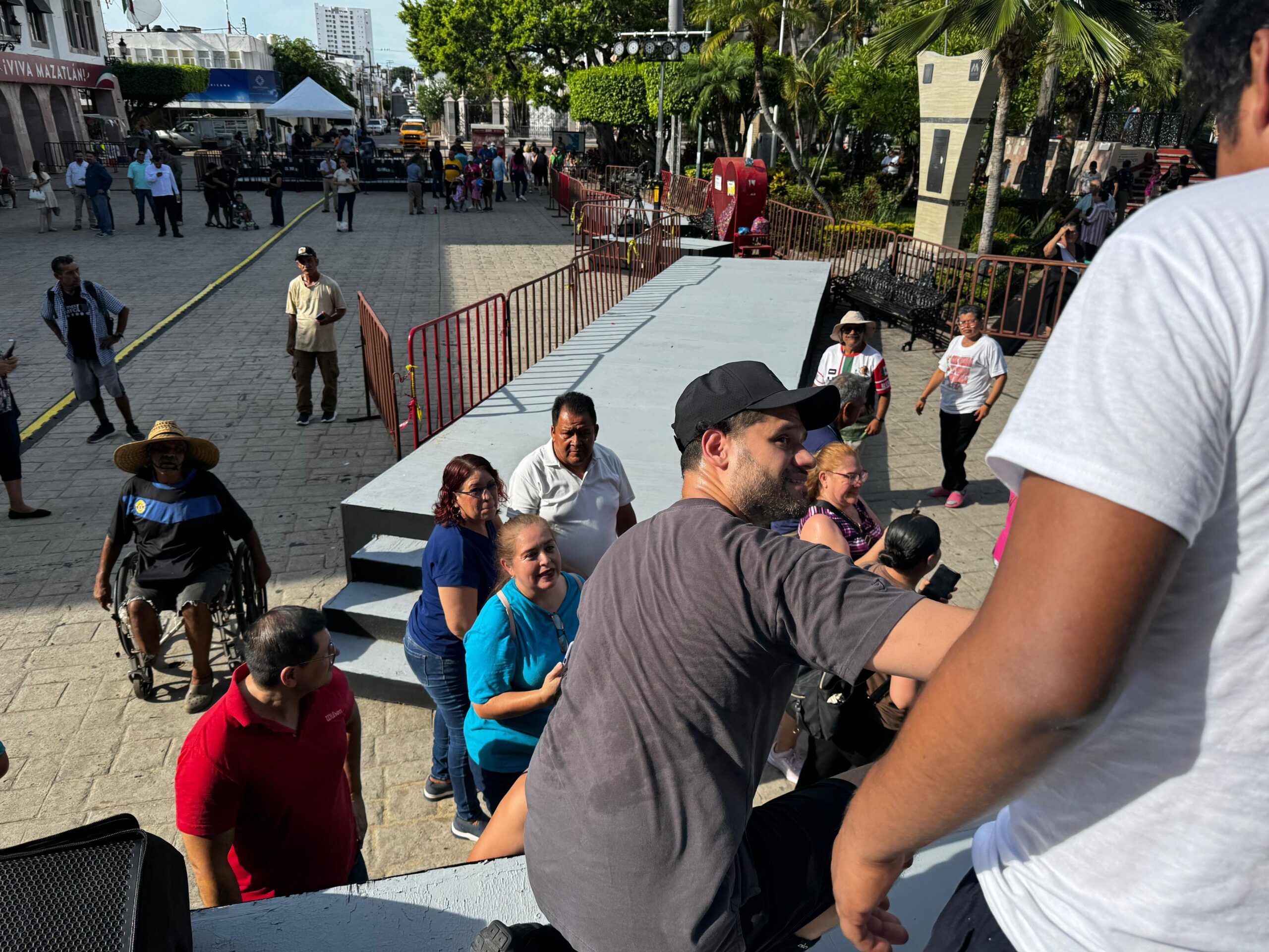 Su Majestad Mi Banda El Mexicano realiza prueba de sonido en Mazatlán