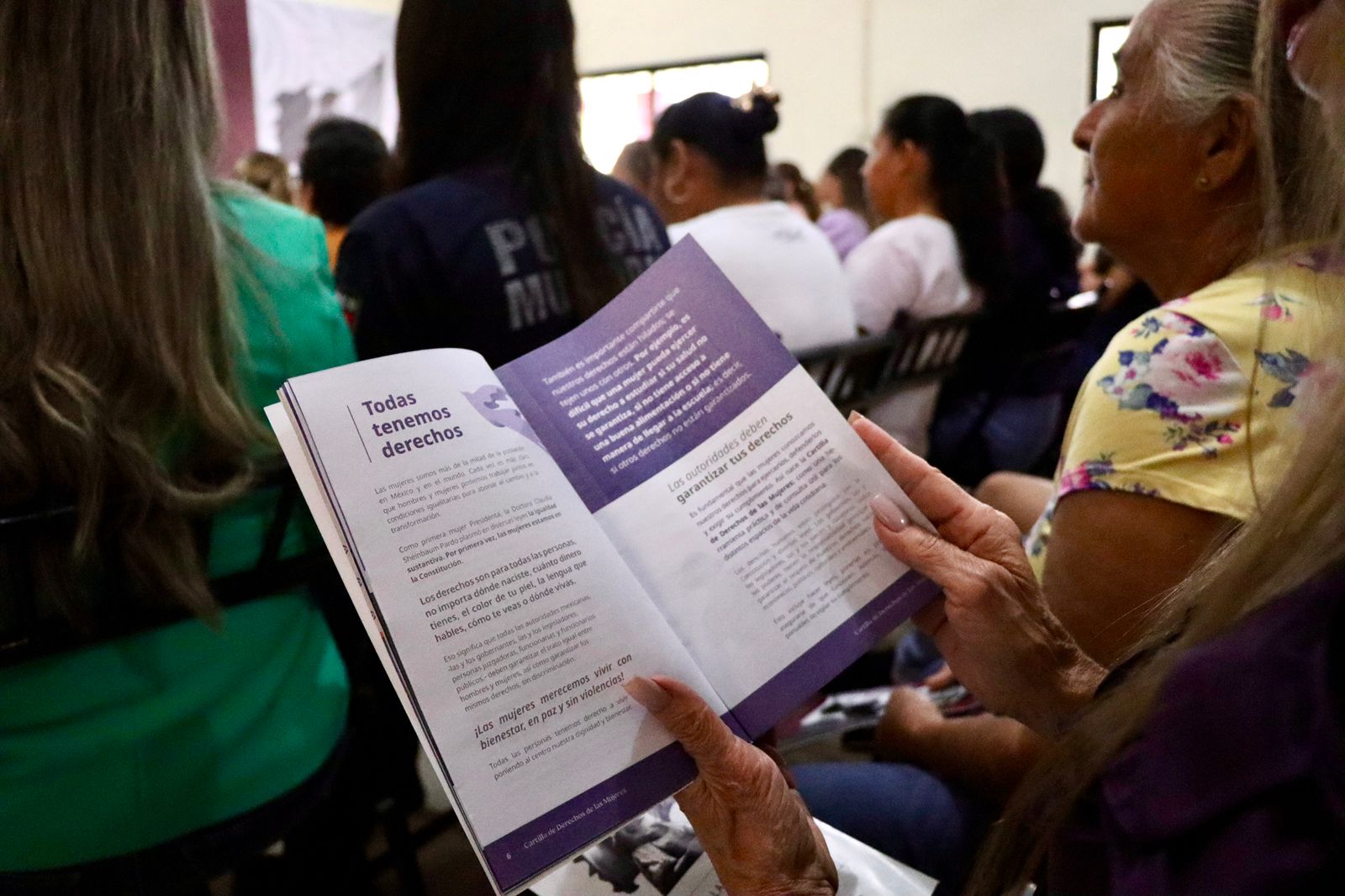 Realizan Asamblea Voces por la Igualdad y contra las Violencias, en Badiraguato