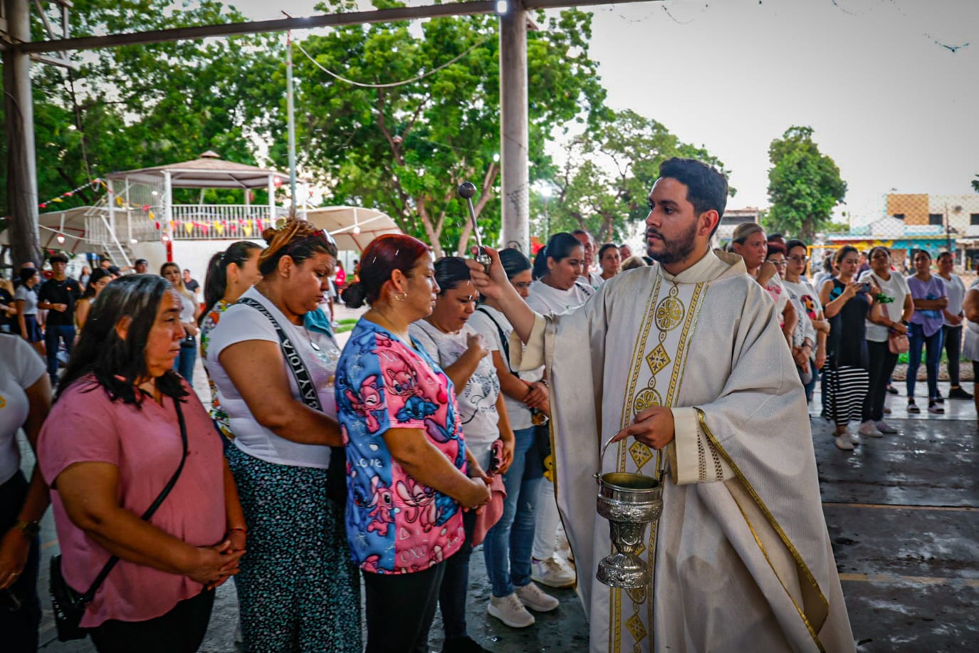 Misa en honor al síndico de Aguaruto", quien fue "levantado por sujetos armados