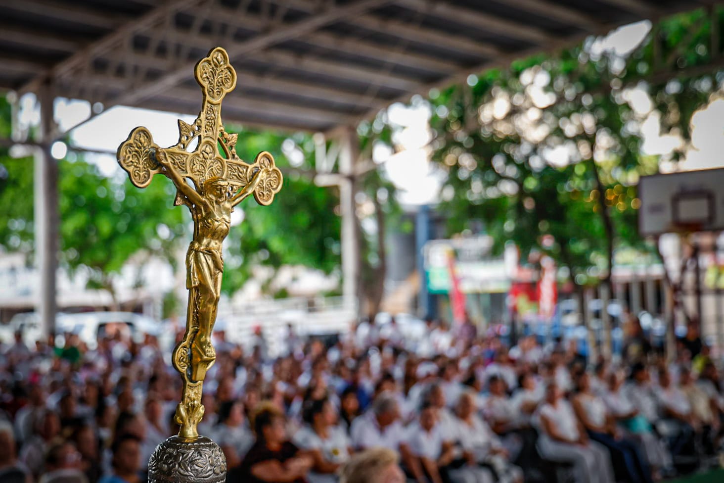 Misa en honor al síndico de Aguaruto", quien fue "levantado por sujetos armados