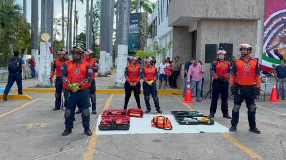 ‘Suenan las alarmas de evacuación’, realizan simulacro en Ahome, Sinaloa a 40 años del sismo del 85