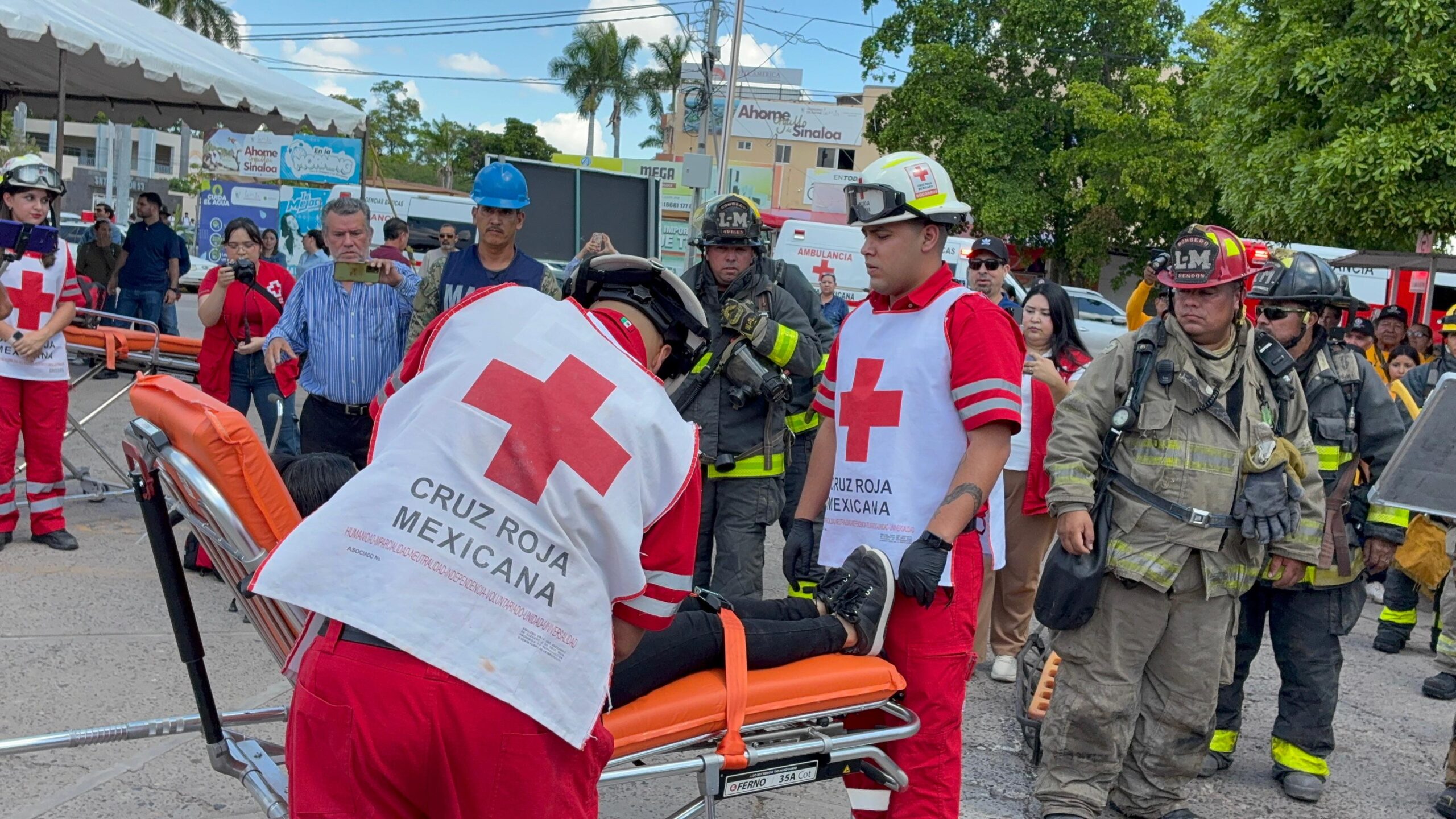 realizan simulacro en ahome sinaloa cruz roja