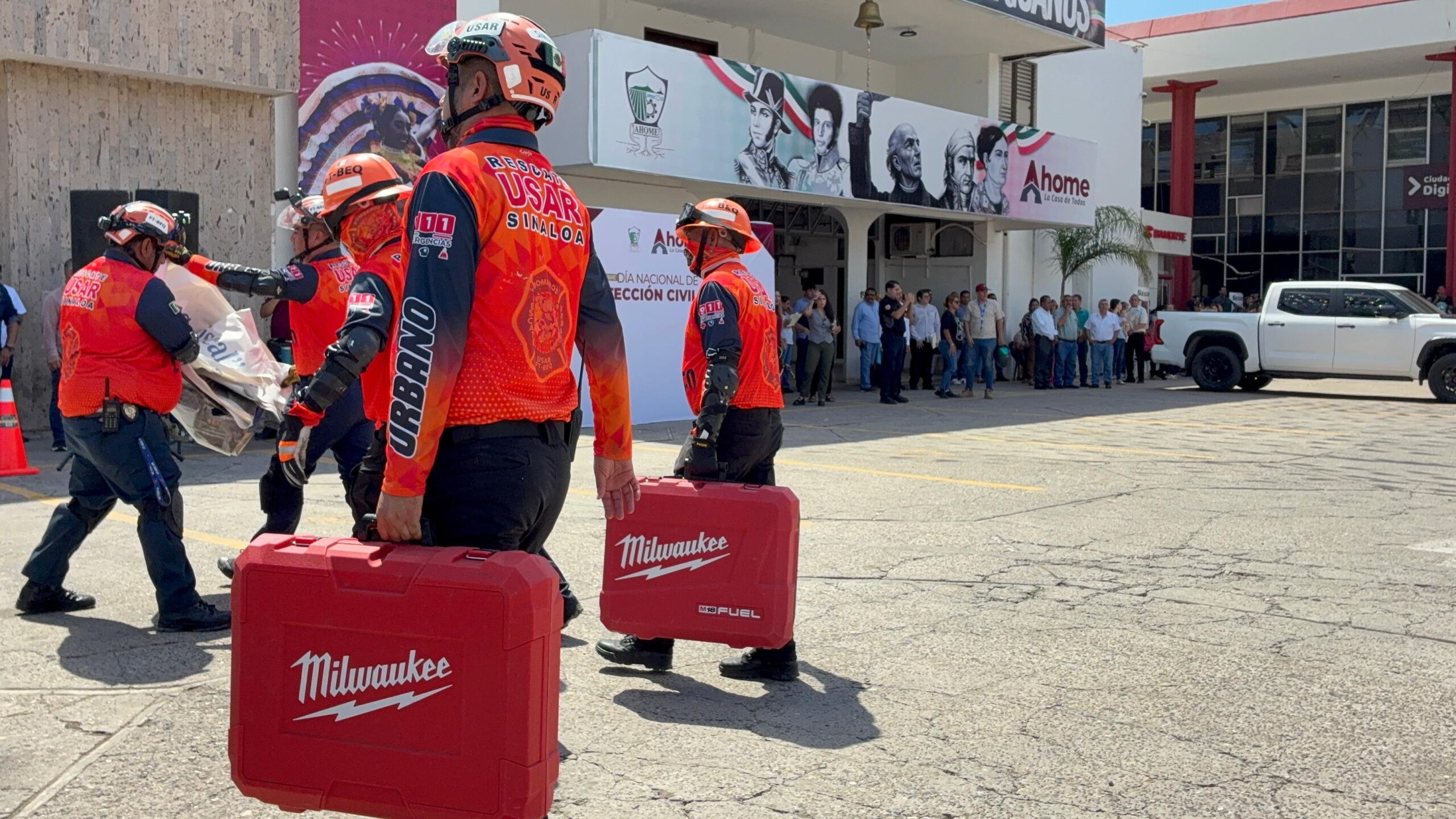 realizan simulacro en ahome sinaloa palacio