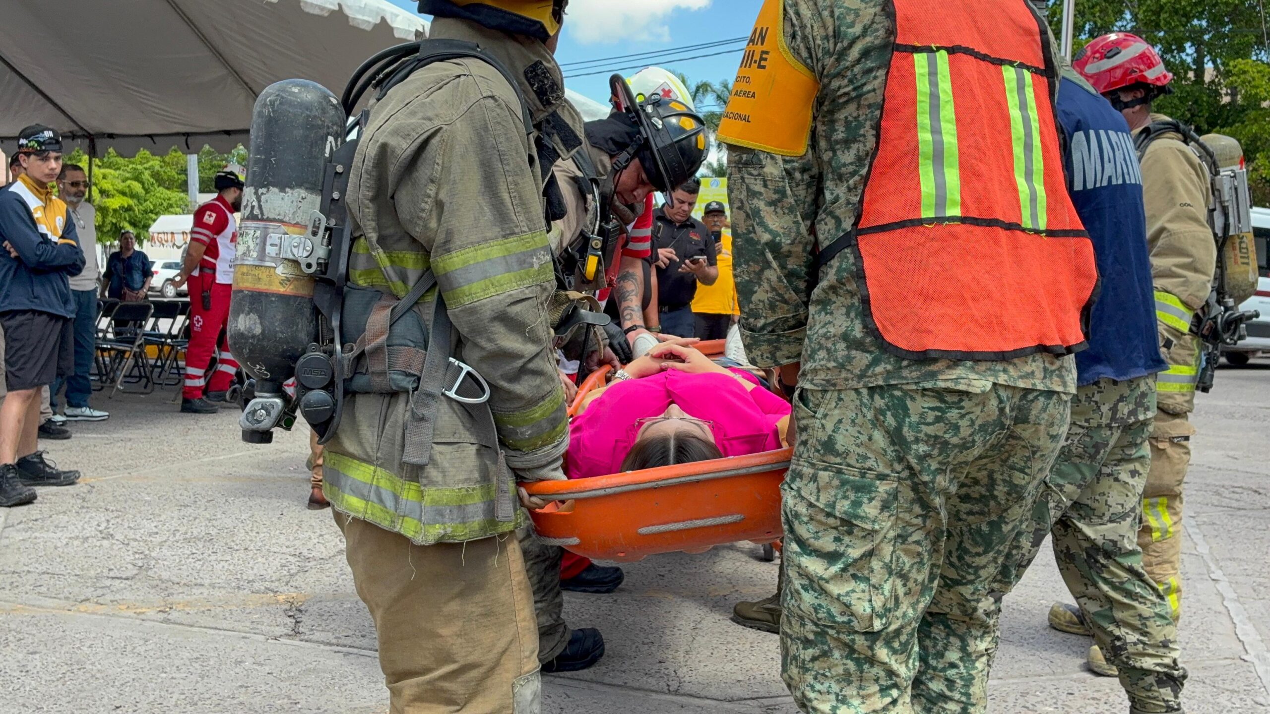 realizan simulacro en ahome sinaloa