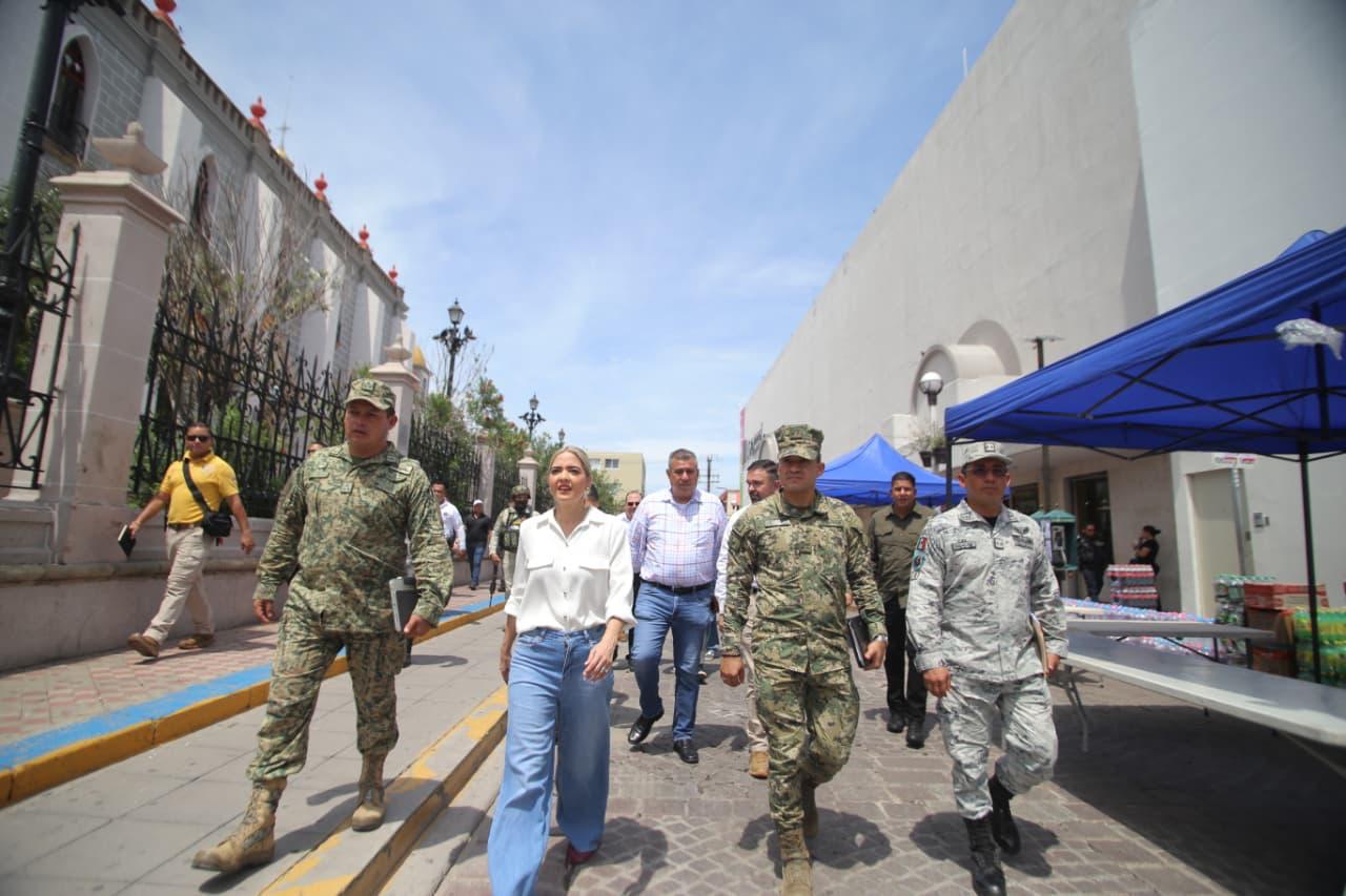 Autoridades realizan recorrido de seguridad en Mazatlán, Sinaloa, previo al Grito