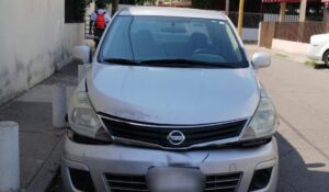 Recuperan vehículo con reporte de robo en Infonavit Humaya, en Culiacán