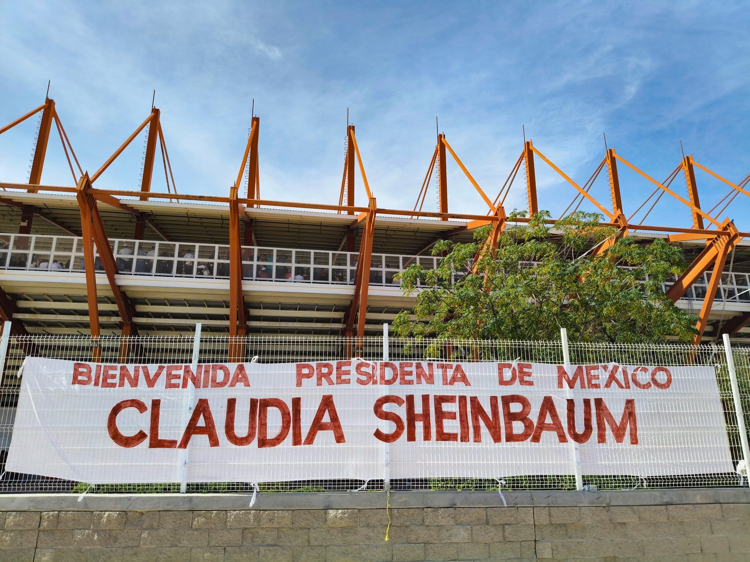 Claudia Sheinbaum lleva su rendición de cuentas a Chihuahua