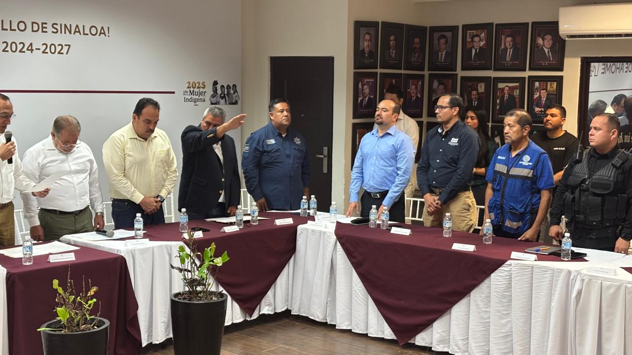 Manuel Marañón asume el Secretariado del Consejo Municipal de Seguridad Pública en Ahome