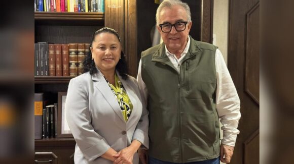 De Bamoa, Guasave a Lynwood: alcaldesa Rita Mercado visita al gobernador Rubén Rocha