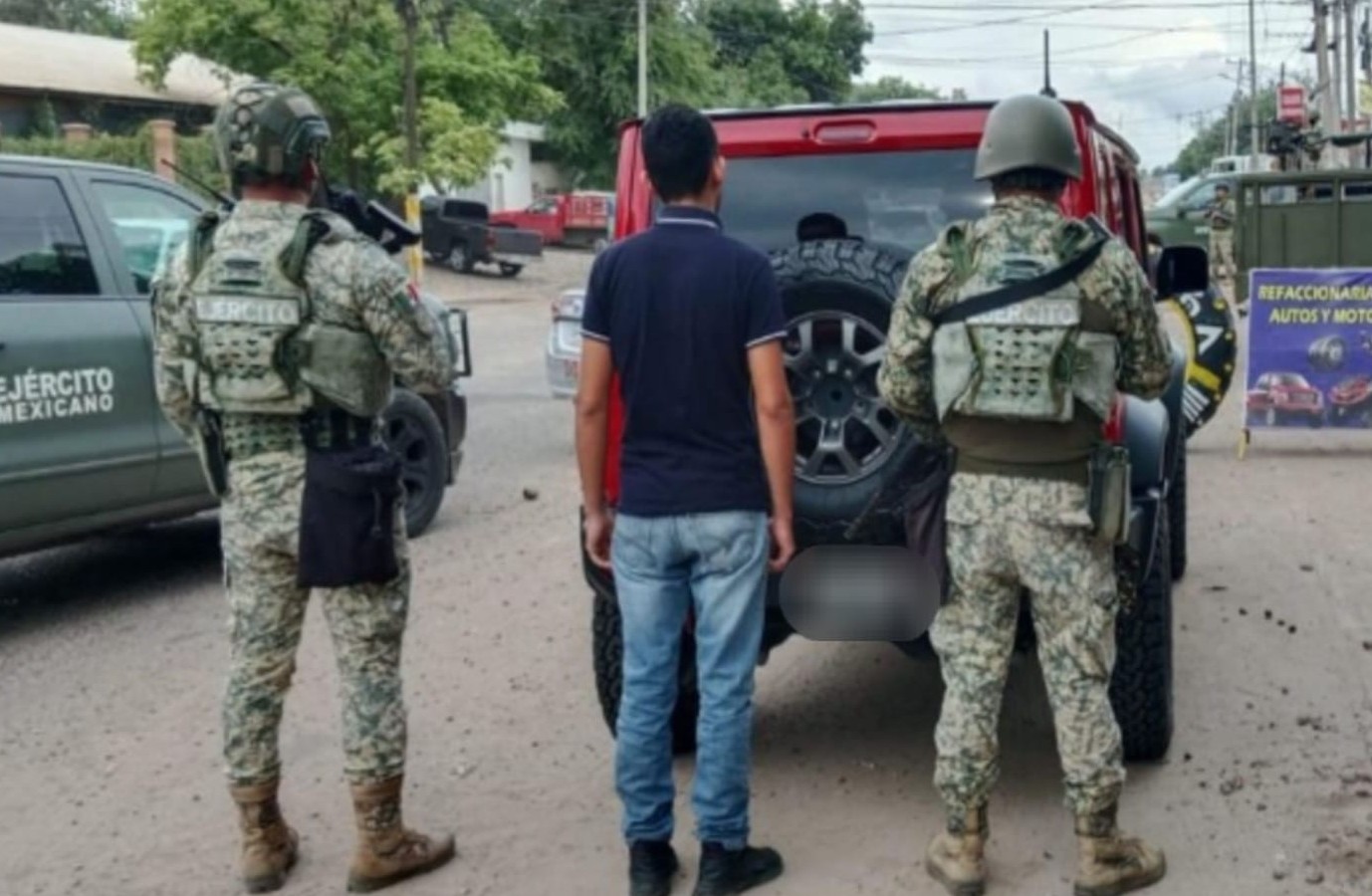Robacarros detenido en Culiacán