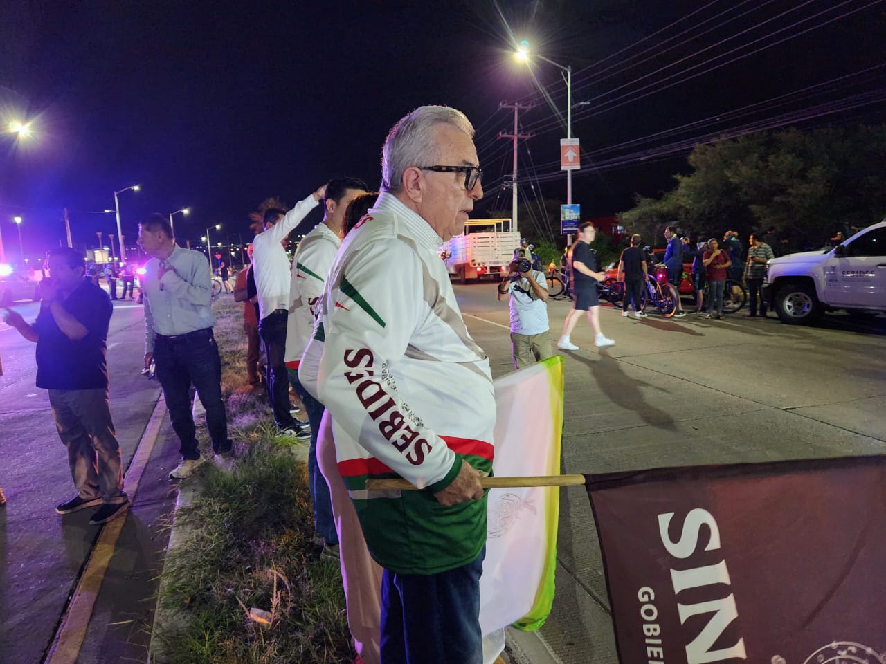 Rocha dando el badnerazo en rodad en Imala, Culiacán, Sinaloa
