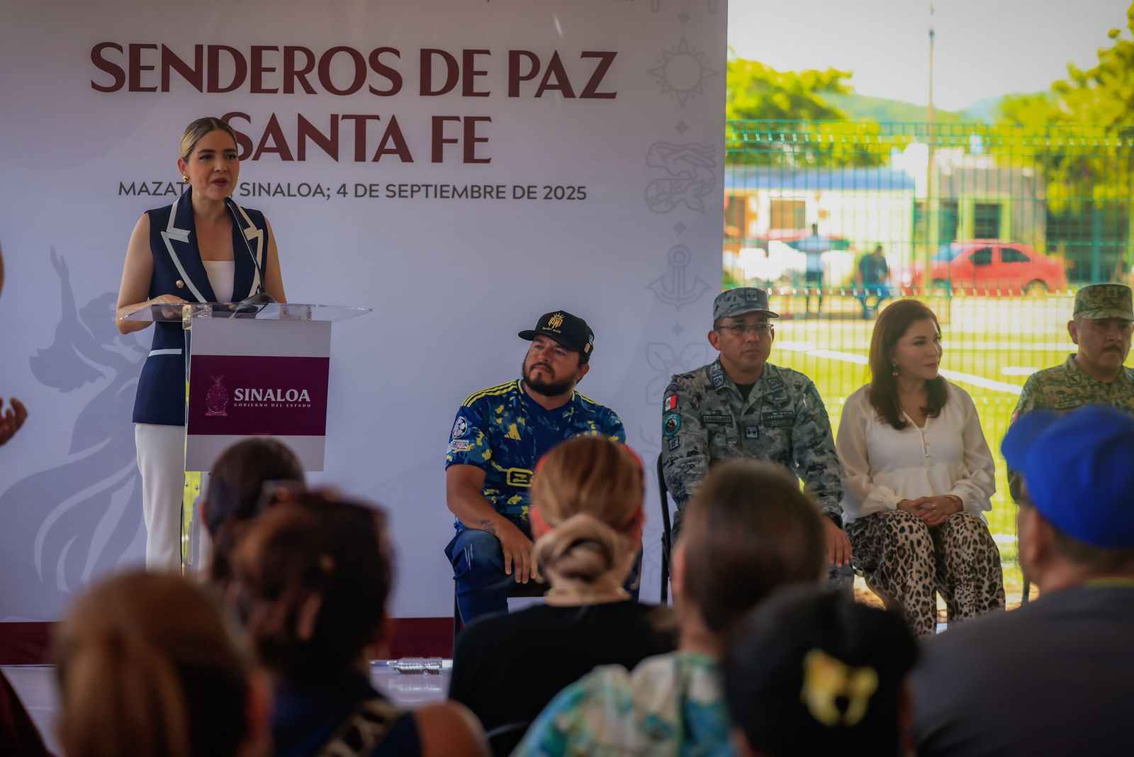 rocha inaugura el sendero de la fe en mazatlan sinaloa