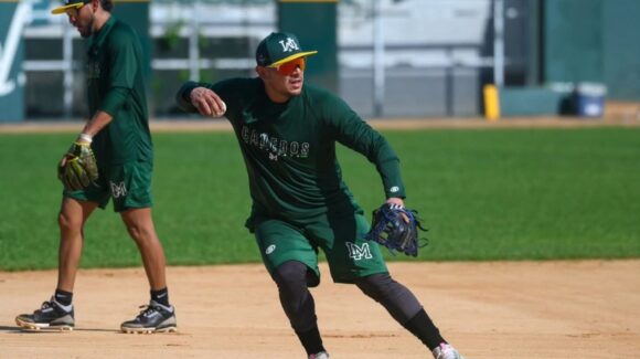 Es “Lover Time” ya llegó Rodolfo Amador a la pretemporada de los Cañeros de Los Mochis