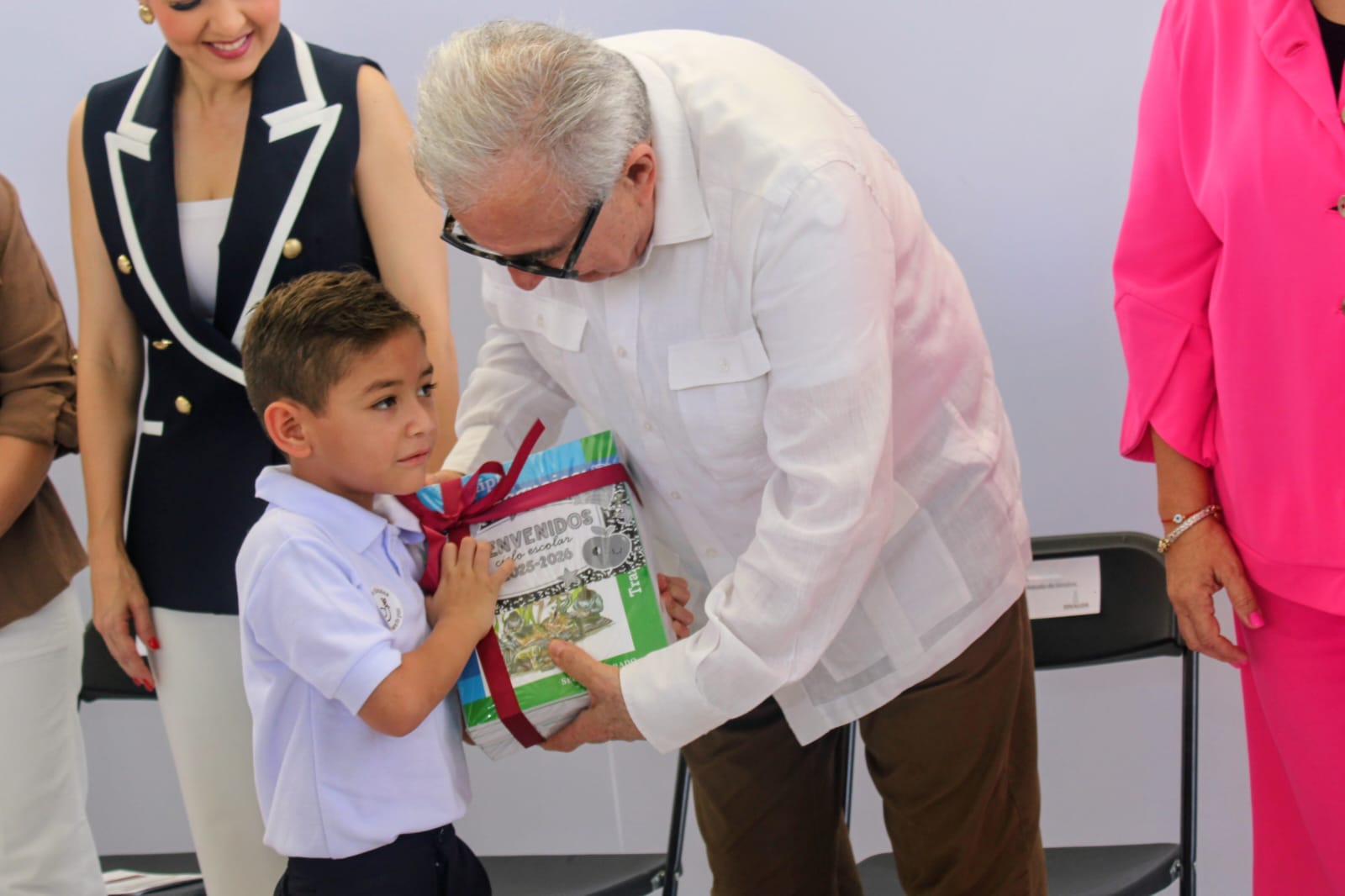 Desde la primaria Sixto Osuna de Villa Unión, Mazatlán, el gobernador Rubén Rocha Moya inicia ciclo escolar 2025-2026 en Sinaloa