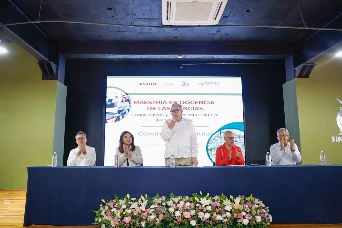 Inauguran Maestría en Docencia de las Ciencias, Campo Saberes y Pensamiento Científico en la UPES