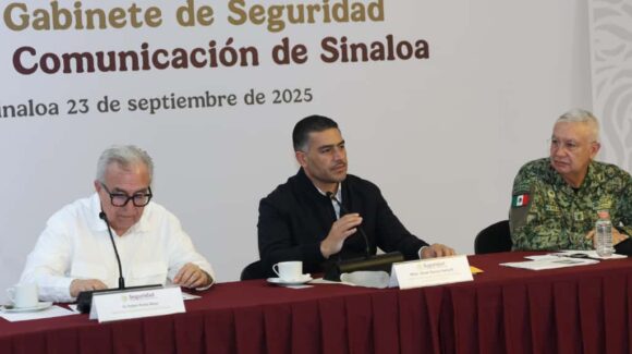 Habrá reportes de seguridad cada semana: Rocha tras acuerdos en reunión con Harfuch de visita en Sinaloa