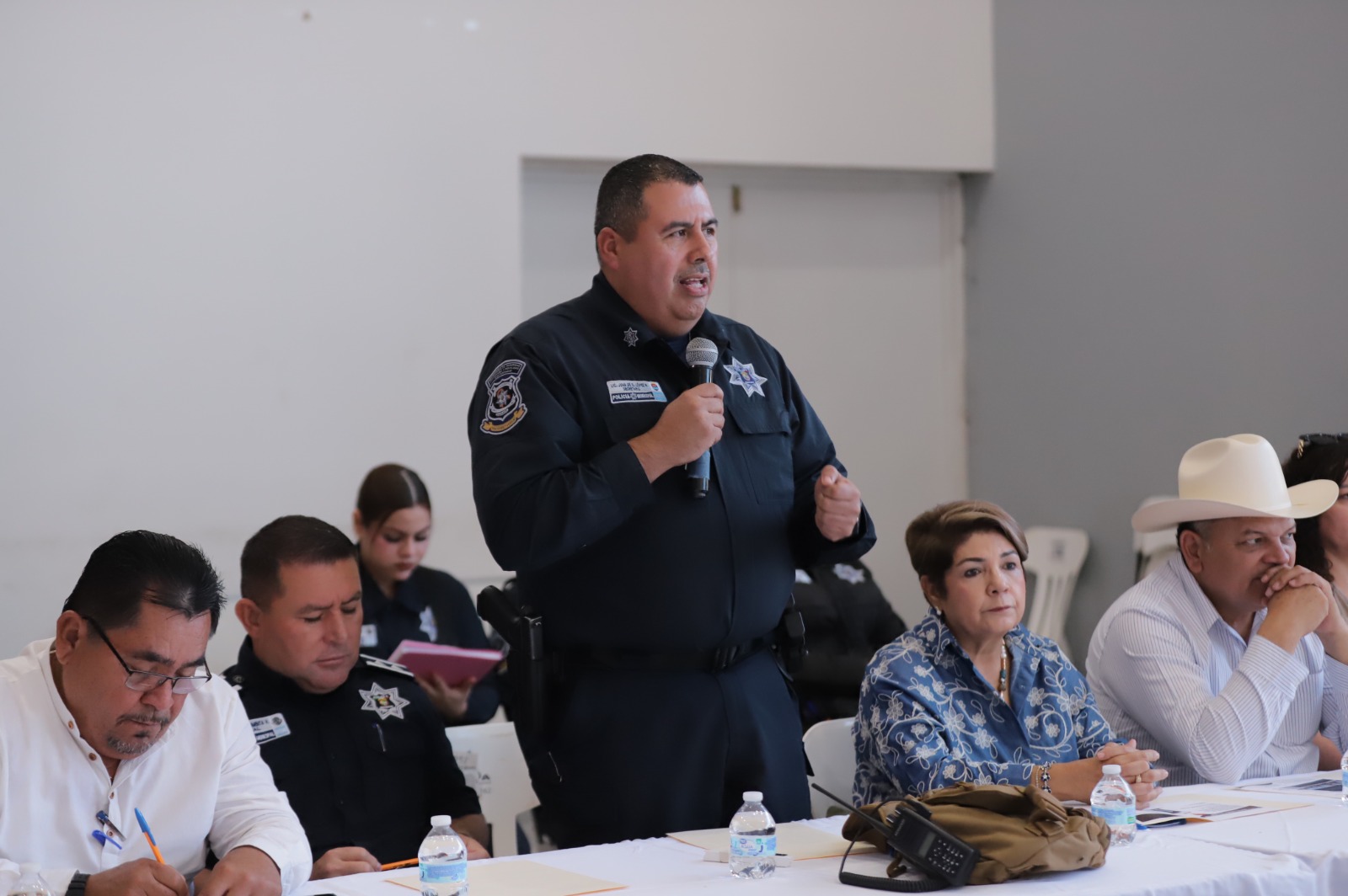 Seguridad Pública en Guasave se reúne con síndicos y comisarios
