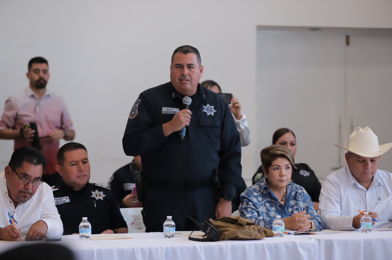Seguridad Pública en Guasave se reúne con síndicos y comisarios
